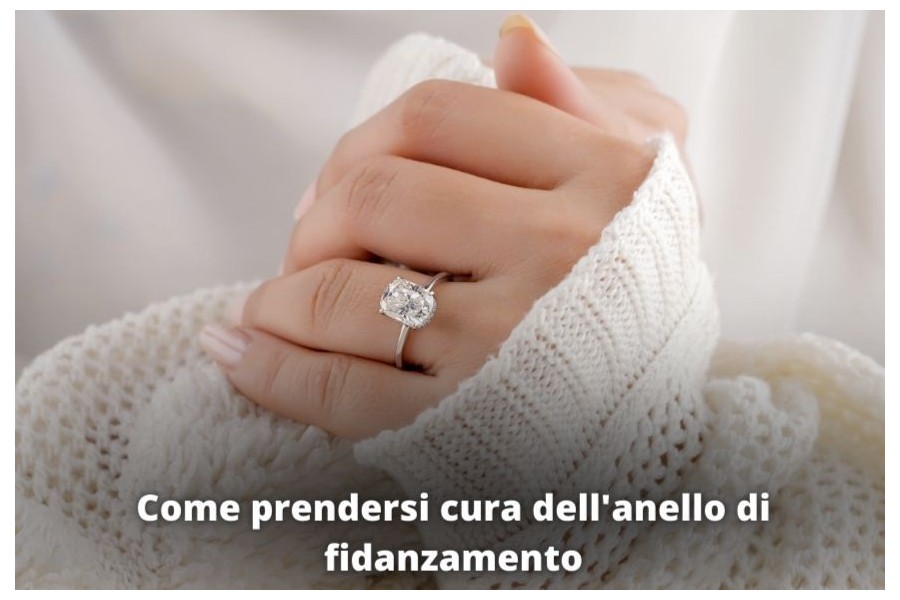 Come prendersi cura dell' anello di fidanzamento